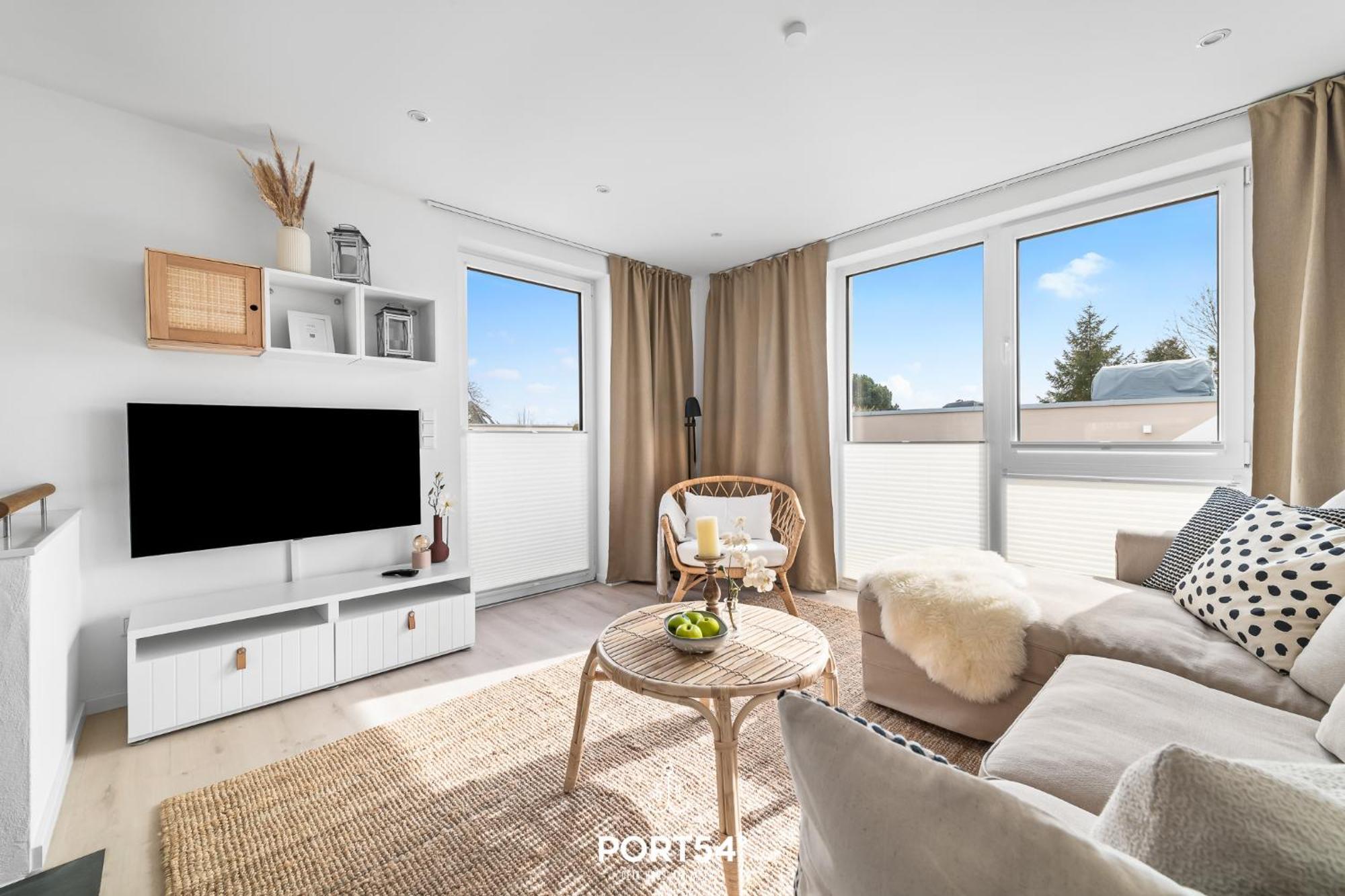 Modernes Ferienhaus "Meerliebe" Mit Direktem Meerblick An Der Ostsee Glücksburg Exterior foto